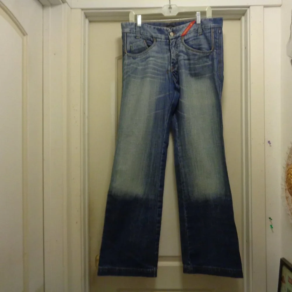 CHAOS MENS PRE FADE JEANS 44